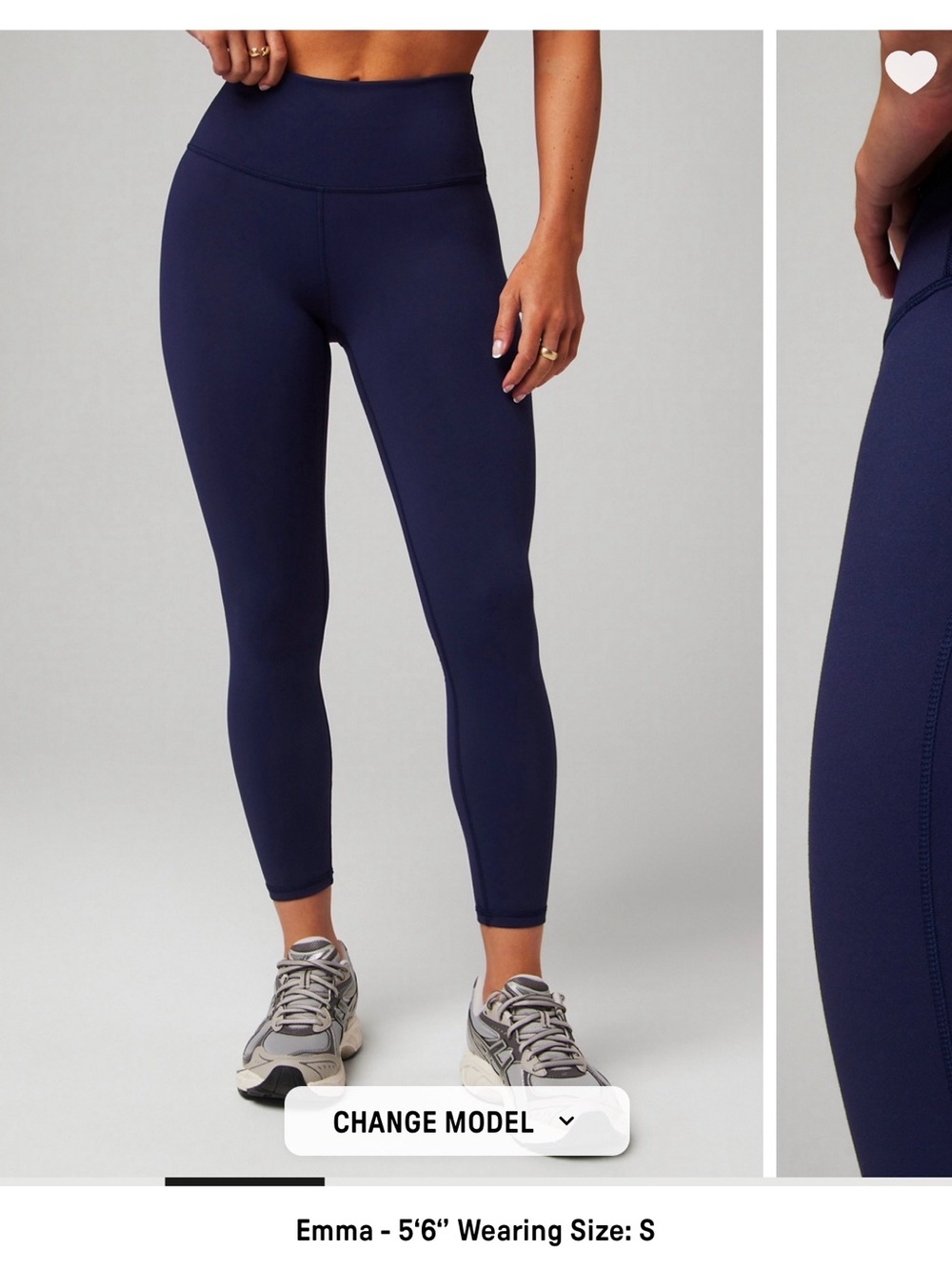 Navy Fabletics Leggings